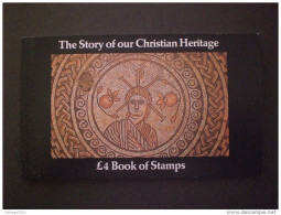 STAMPS GRAN BRETAGNA BOOKLET 1984 THE STORY OF OUR CHRISTIAN HERITAGE MNH - Postzegelboekjes