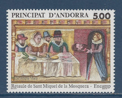 Andorre Français - YT N° 384 ** - Neuf Sans Charnière - 1989 - Unused Stamps