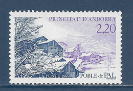 Andorre Français - YT N° 377 ** - Neuf Sans Charnière - 1989 - Ongebruikt