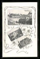 AK Konstanz, Lehrinstitut Kloster Zoffingen, Internat St. Peter, Schulhaus Am Rhein  - St. Peter