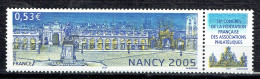 78ème Congrès De La Fédération Des Sociétés Philatéliques Françaises à Nancy - Unused Stamps