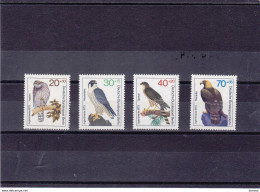 BERLIN 1973 Oiseaux, Autour, épervier, Faucon, Aigle  Yvert 407-410 Michel 442-445 NEUF** MNH Cote Yv: 6,50 Euros - Neufs