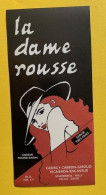 20090 - Suisse La Dame Rousse Liqueur Pomme- Raisin Georgy Carron-Giroud Fully - Alcools & Spiritueux