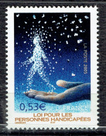 30ème Anniversaire De La Loi Pour Les Personnes Handicapées - Unused Stamps