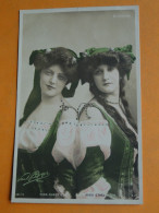 Théâtre Du Châtelet -- Miss Marcy O'NEIL Et Miss Ethel MEEK - Photo Paul Boyer - Carte "précurseur" 1905 - Theatre