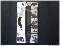 STAMPS FOLDER BRITISH GRAN BRETAGNA 2006 Sounds Of Britain - Markenheftchen