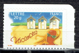 Timbre Pour Les Vacances (timbre Issu De Carnet Autoadhésif) - Unused Stamps