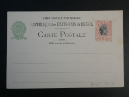 DP18 BRAZIL BELLE CARTE ENTIER.NON VOYAGEE++ - Entiers Postaux