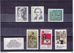 BERLIN 1977 Yvert 503-504 + 509-513 NEUF** MNH Cote : 9,60 Euros - Ungebraucht