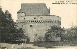 44 - Nantes - Le Square Et La Tour Du Fer-à-Cheval - Animée - CPA - Voir Scans Recto-Verso - Nantes