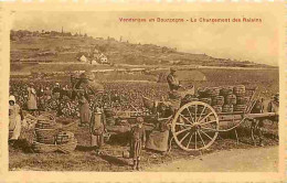 Vignes - Vendanges En Bourgogne - Le Chargement Des Raisins - Animée - CPA - Voir Scans Recto-Verso - Wijnbouw
