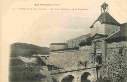 66 - Mont Louis - Porte Et Remparts De La Citadelle - Animée - CPA - Voir Scans Recto-Verso - Autres & Non Classés