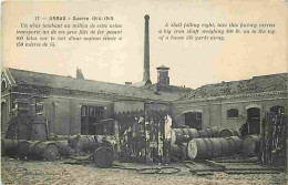 62 - Arras - Guerre 1915-1915 - Un Obus Tombé Sur Une Usine - Ecrite - CPA - Voir Scans Recto-Verso - Arras