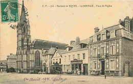 76 - La Bouille - Place De L'Eglise - Animée - CPA - Voir Scans Recto-Verso - La Bouille