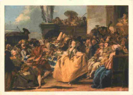 Art - Peinture - Giovanni Battista Tiepolo - Scène De Carnaval - Musée Du Louvre De Paris - Carte De La Loterie National - Paintings