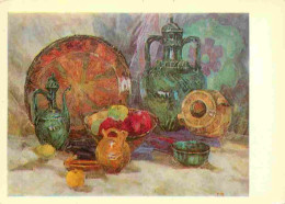 Art - Peinture - R T Timurov - Honoured Art Worker Of The Uzbek - Nature Morte - CPM - Voir Scans Recto-Verso - Peintures & Tableaux