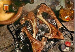 Recettes De Cuisine - Costelles A La Brasa Amb Allioli - Carte Neuve - Gastronomie - CPM - Voir Scans Recto-Verso - Recettes (cuisine)