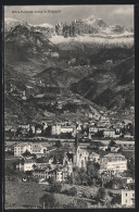 Cartolina Gries-Bolzano, Ortsansicht Gegen Die Dolomiten  - Bolzano (Bozen)