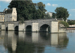 78 - Mantes La Jolie - Le Vieux Pont De Limay - CPM - Flamme Postale De Mantes La Jolie - Voir Scans Recto-Verso - Mantes La Jolie
