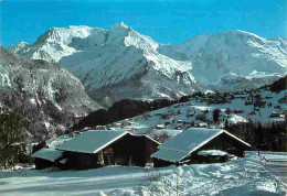 74 - Chamonix - Mont-Blanc - Massif Du Mont-Blanc - Chalets - Neige - Hiver - CPM - Voir Scans Recto-Verso - Chamonix-Mont-Blanc