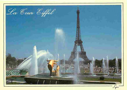 75 - Paris - Tour Eiffel - Jets D'eau Du Trocadéro - Carte Neuve - CPM - Voir Scans Recto-Verso - Tour Eiffel