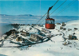 38 - Chamrousse - Téléphérique De La Croix Et La Station - Hiver - Neige - Carte Neuve - CPM - Voir Scans Recto-Verso - Chamrousse