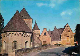 24 - Saint Geniès - L'Eglise Et Le Château - CPM - Voir Scans Recto-Verso - Other & Unclassified