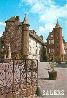 15 - Salers - Place Tyssandier D'Escous - Maison De Flogeac - Maison De La Ronade - CPM - Voir Scans Recto-Verso - Autres & Non Classés