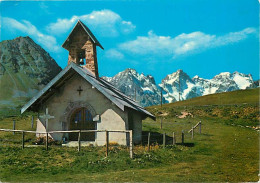 05 - Hautes Alpes - Col Du Lautaret - Chapelle Du Col Du Lautaret - Au Fond Et à Droite, Le Grand Pic De La Meije (3983  - Andere & Zonder Classificatie