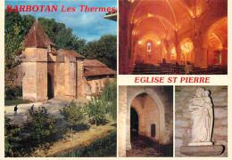 32 - Barbotan Les Thermes - Eglise Saint Pierre - Multivues - CPM - Voir Scans Recto-Verso - Barbotan