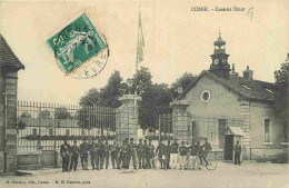 58 - Cosne Cours Sur Loire - Caserne Binot - Animée - Militaria - Correspondance - CPA - Oblitération De 1909 - Voir Sca - Cosne Cours Sur Loire