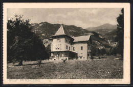 Cartolina Roncegno, Villa Baronessa Gerlach  - Autres & Non Classés