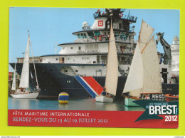 29 BREST Fête Maritime En Juillet 2012 Bateau Abeille Bourbon Les Tonnerres De Brest Et Voiliers - Brest