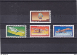 BERLIN 1978 Montgolfière,  Avions : Planeur De Lilienthal, Biplan De Wright Yvert 524-527, Michel 563-566 NEUF** MNH - Ungebraucht