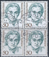 BRD 1986 Christine Teusch N°1304 Vierzeiler - Used Stamps