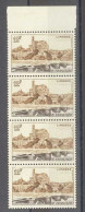 Yvert 1019 - Limoges  - Bande De 4 Timbres Neufs Sans Trace De Charnière - Bord De Feuille  - - Unused Stamps