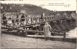 60 CREIL -  LE PONT DE BOIS PROVISOIRE SUR L' OISE N° 313458 - Creil