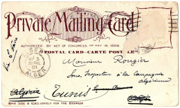 2.1.6 U.S.A., NEW YORK, 1901, PRIVATE MAILING CARD - Andere & Zonder Classificatie