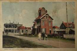 Hoek Van Holland // Groeten Uit. - Dirkzwager's Signaal Station 1931 SLEETS - DEFECTEN - Hoek Van Holland