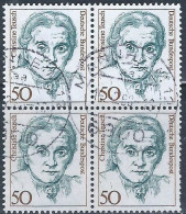 BRD 1988 Therese Giehse N°1390 Vierzeiler - Used Stamps