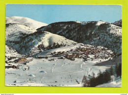 06 BEUIL Vers Guillaumes Valberg Vue Générale En Hiver N°684 VOIR DOS - Autres & Non Classés