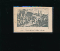 CPa 1918 L'Emprunt De La Libération - Carte Militaire Patriotique - Patriotiques