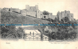 R145346 Dover. The Castle From Connaught Park. Victoria - Monde