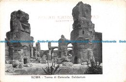 R146149 Roma. Terme Di Caracalla. Calidarium - Monde