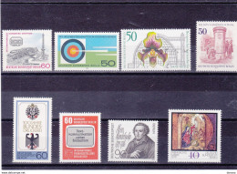 BERLIN 1979  Yvert 549 + 557 + 560-562 + 567 + 572 + 576 NEUF** MNH Cote : 12,40 Euros - Unused Stamps