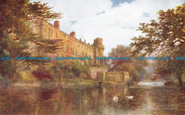 R146679 Warwick Castle From The Avon. Salmon - Monde