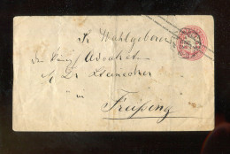 "BAYERN" Ganzsachenumschlag Mi. U 1 Gestempelt (A2121) - Postal  Stationery