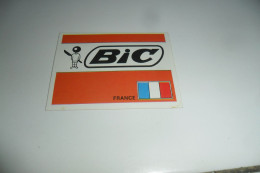 AUTOCOLLANT  PUB  BIC - Autocollants