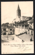 Cartolina Rivoli /Torinese, Piazza Bollani, Chiesa Parrocchiale Santa Maria Della Stella  - Rivoli
