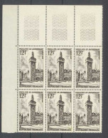 Yvert 1025 - Le Jacquemart   - Bloc De 6  Timbres Neufs Sans Trace De Charnière - Bord De Feuille  - - Unused Stamps